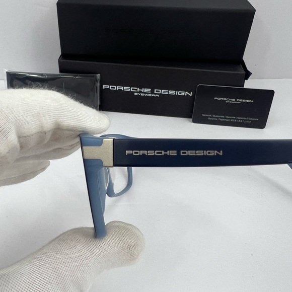 PORSCHE DESIGN EYEWEAR FRAME, NAVY OUTSIDE FRAME & INSIDE BLUE, P’8249, UNISEX main image 13